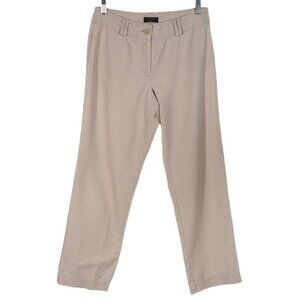 Charter Club Pants Womens Size 6 P Chino Cotton Stretch Classic Fit 28 x 27